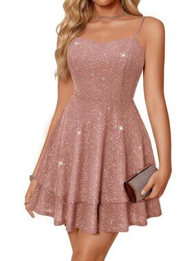 Sparkly Short Homecoming Dress for Teens | Formal Party Dress, Cute & Chic